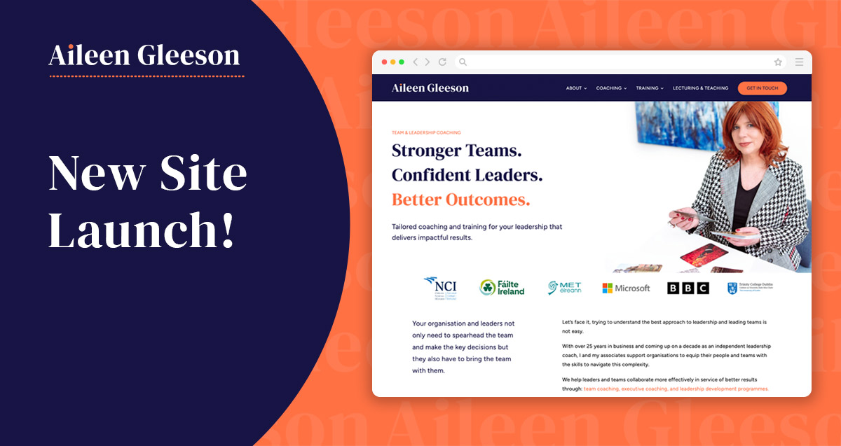 Leadership Coaching Ireland - New Site - Aileen Gleeson